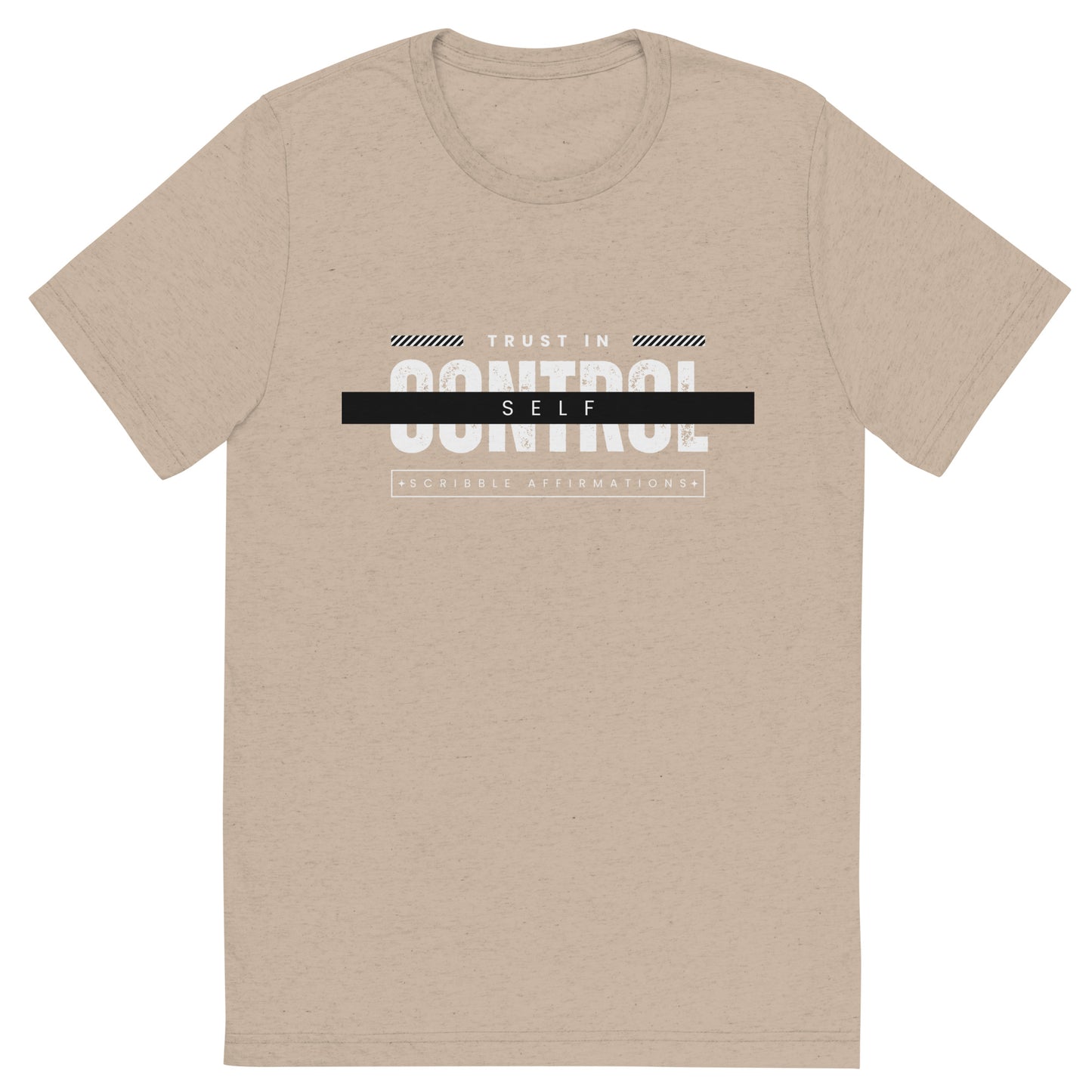 Scribble Affirmations™ Trust In Self InsideShort sleeve t-shirt