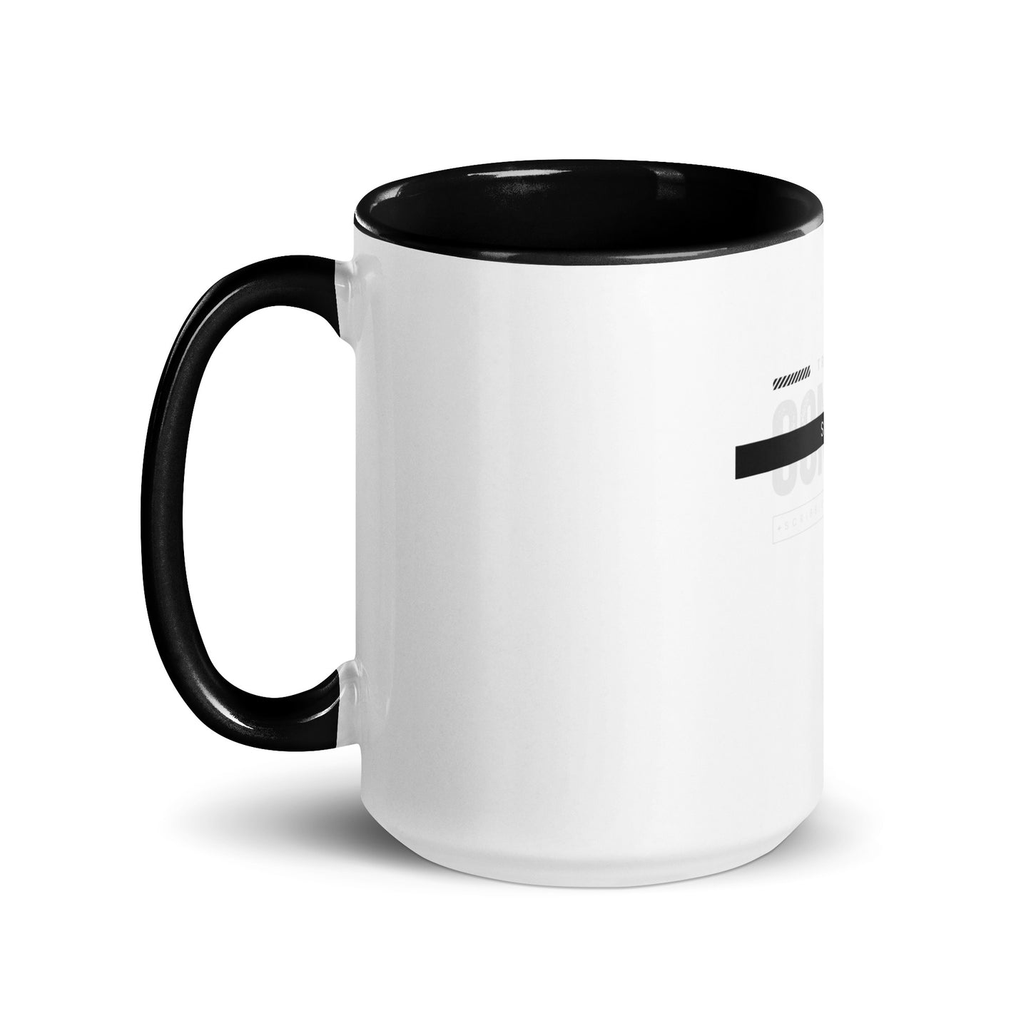 Scribble Affirmations™ Trust In Self Control Mug with Color Inside